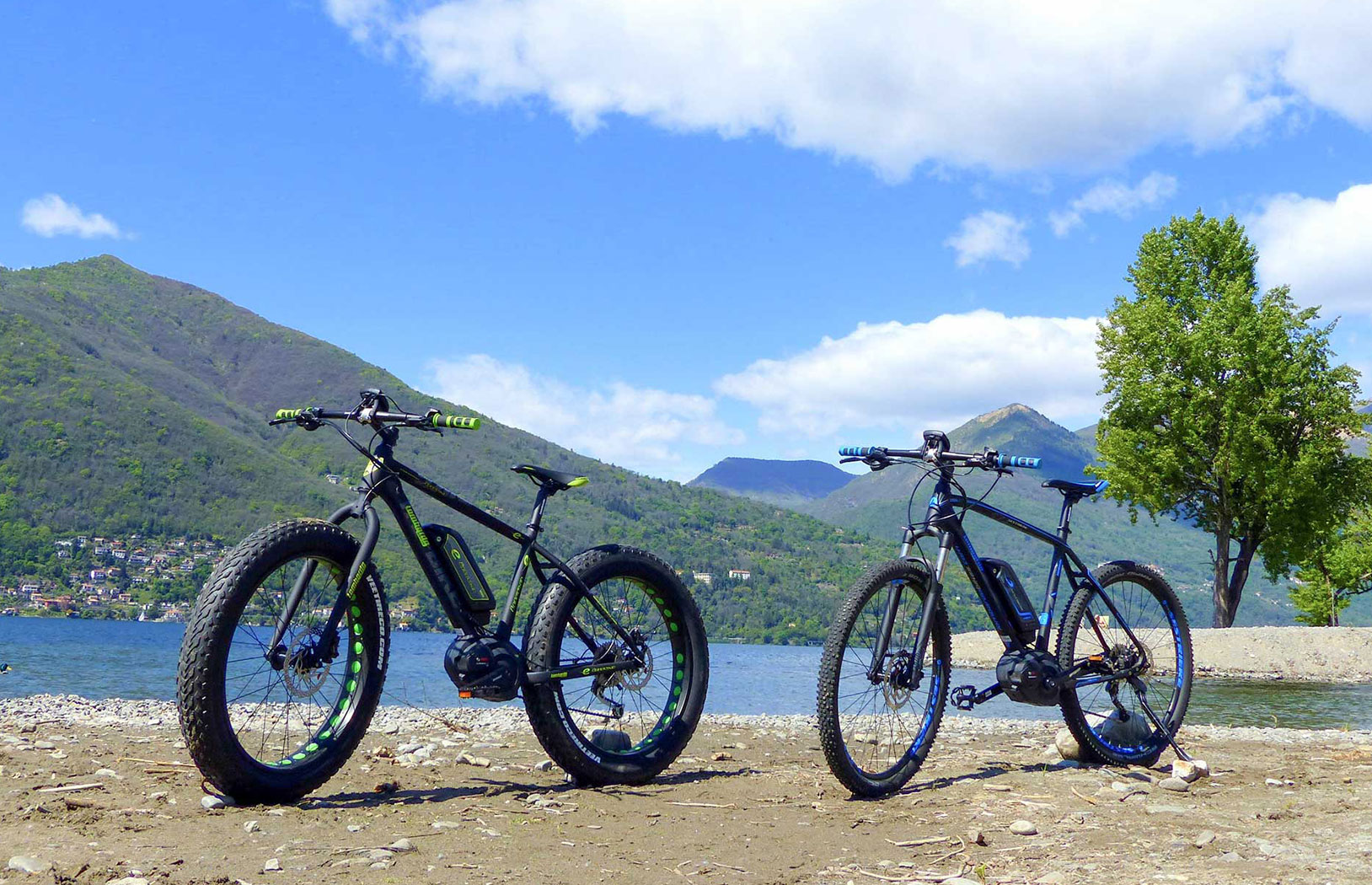 Fahrradfahren rund um den Lago Maggiore