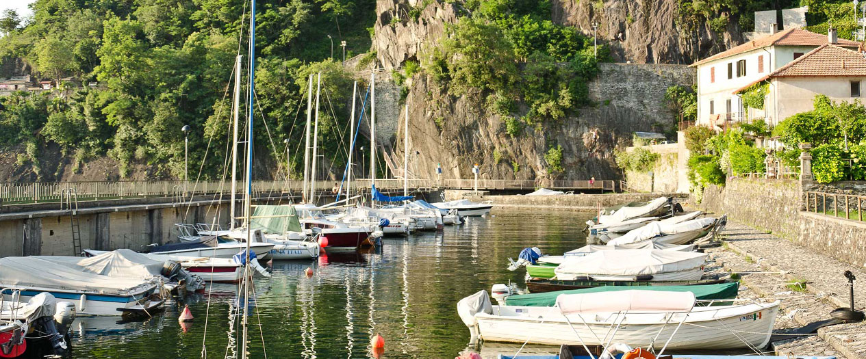 Maccagnos Hafen-Gebiet