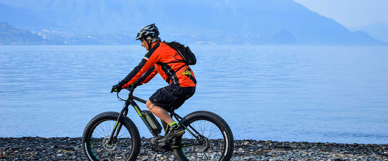 Radfahren am Lago Maggiore