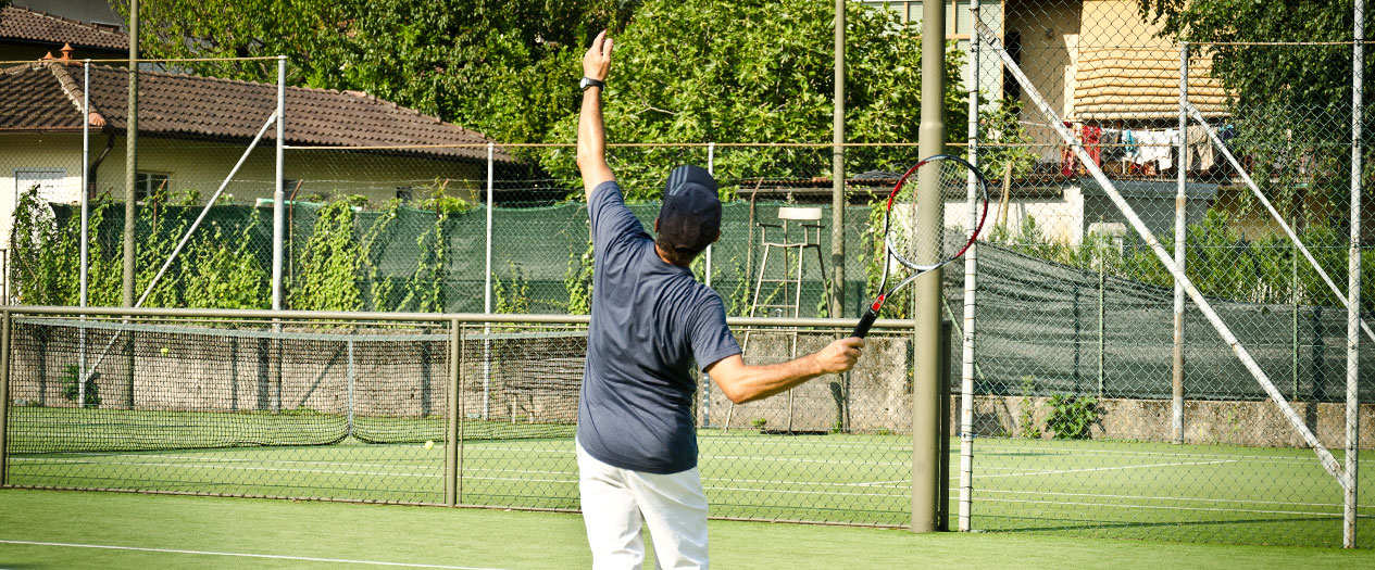 Tennis spielen in Maccagno