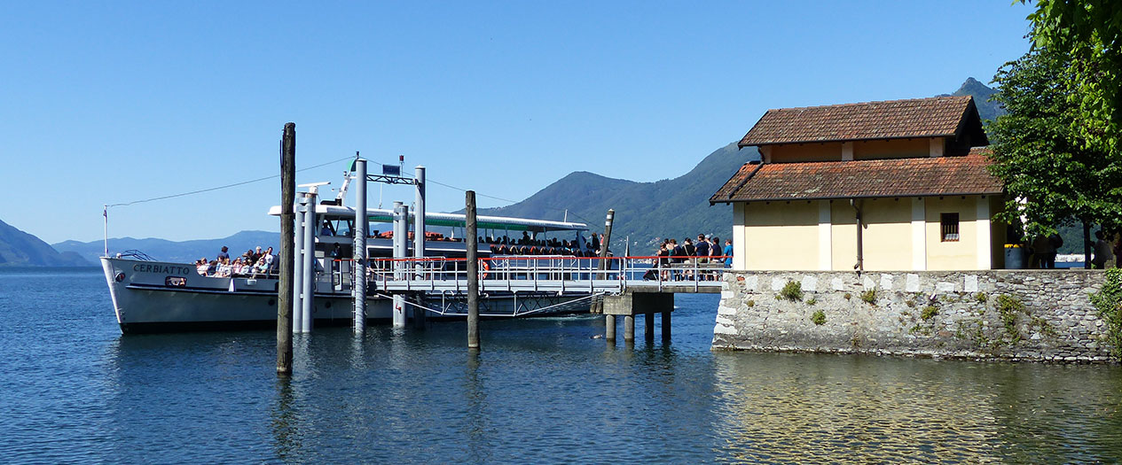 Fähren Fahrten auf dem Lago Maggiore