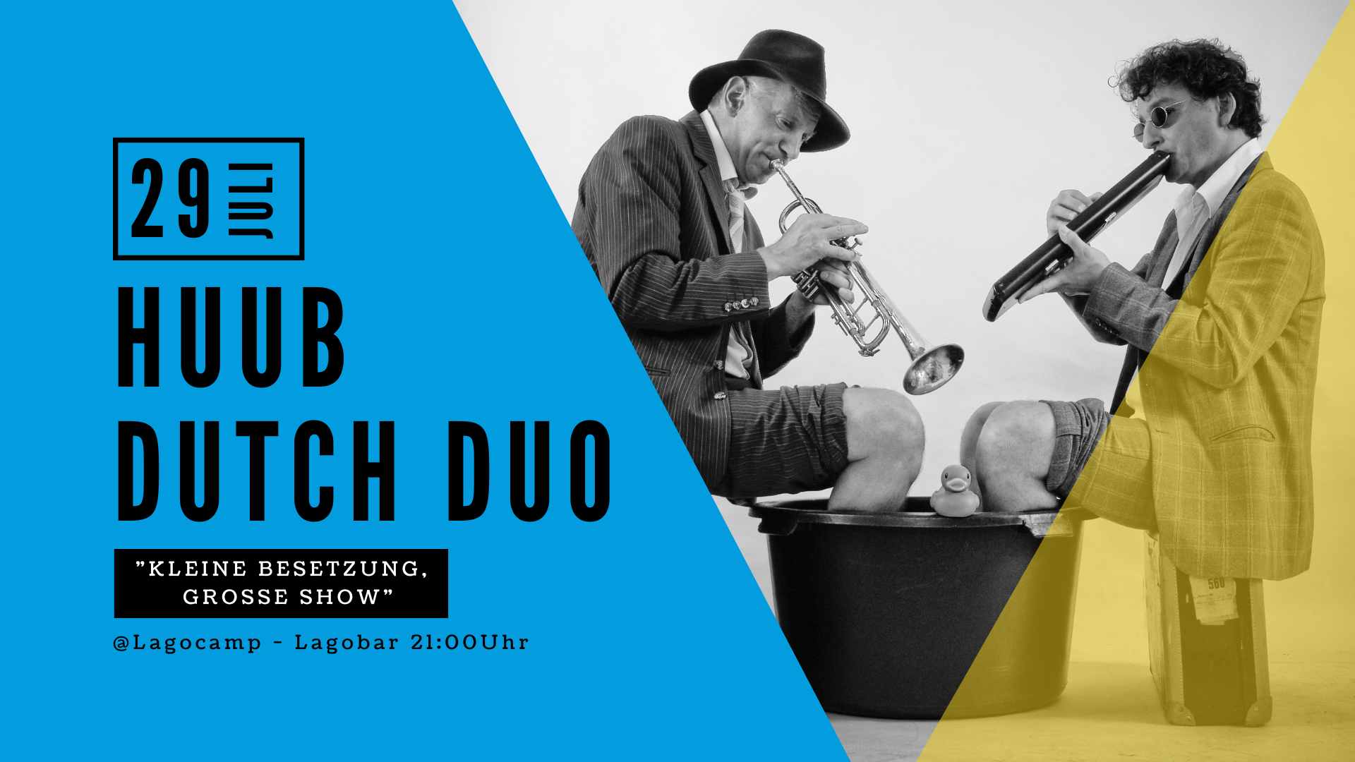 Huub Dutch Duo Event Lago Maggiore Maccagno Lagocamp Entertainment Konzert Concert